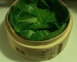 蒸籠で☆彡温野菜とお味噌汁作り方2写真