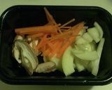 蒸籠で☆彡温野菜とお味噌汁作り方5写真
