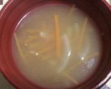 蒸籠で☆彡温野菜とお味噌汁作り方8写真