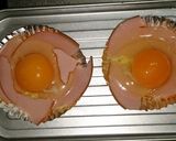 懐かしの給食の味♪アルミカップハムエッグ作り方2写真