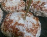 お肉は半分!!節約ヘルシーハンバーグ♡作り方8写真