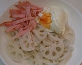 レンコンのシャキシャキサラダ作り方2写真