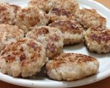 手ごね鶏ももハンバーグ作り方6写真
