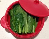 甘じょっぱい♪小松菜のピーナツバターあえ作り方1写真