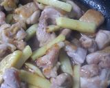 鶏とじゃがいもの味噌照り作り方8写真