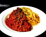 本格派コク旨ミートソースパスタ！！作り方4写真