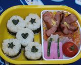 幼稚園のお弁当（６月３週目）作り方3写真