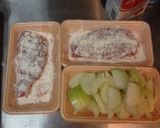 お母さんのポークチャップ作り方1写真