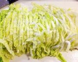 ☆白菜と白滝の豚ミンチ和え☆作り方1写真