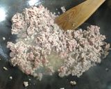 揚げなくて楽チン♩麻婆茄子もやし作り方1写真