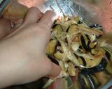 なすとみょうがの辛子和え作り方3写真