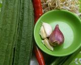簡単★トカドヘチマの３色炒め♪作り方3写真