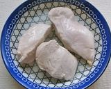 ヘルシー♪鶏むね肉とほうれん草のどんぶり作り方1写真