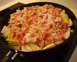 豚バラと白菜のゆず風味ニンニク蒸し作り方3写真