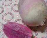 ももいろきぶん☆紅芯大根の稲荷寿司作り方5写真