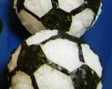 キッズ♪サッカーワンプレートディッシュ♪作り方1写真