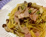 ベーコンとしめじの和風パスタ☆作り方6写真