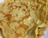たっぷりポリフェノールの蕎麦湯クレープ作り方8写真