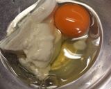 岩海苔たっぷり お豆腐オムレツ作り方1写真