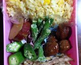 お弁当に☆とうもろこしのチャーハン☆作り方7写真