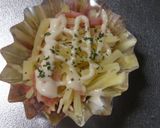 お弁当☆チンするだけじゃがハムカップ作り方6写真