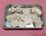 ✿とろ～り かぶと鶏ひき肉のあんかけ✿作り方1写真