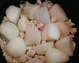✿とろ～り かぶと鶏ひき肉のあんかけ✿作り方3写真