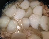 ✿とろ～り かぶと鶏ひき肉のあんかけ✿作り方4写真