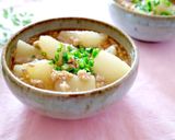 ✿とろ～り かぶと鶏ひき肉のあんかけ✿作り方7写真
