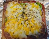 🍞食パンの端っこで、ご馳走ピザトースト作り方3写真