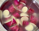 さつま芋とやわらか鶏ももの甘辛煮♪作り方2写真