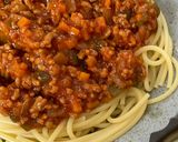 給食の味！ミートソーススパゲティー作り方6写真