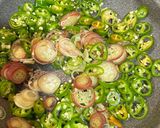 みょうが入り青唐辛子味噌作り方3写真