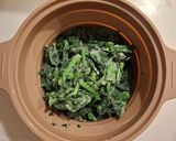 ほうれん草とコーンのバター和え作り方1写真
