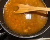 ひき肉ニラあんかけごはん作り方6写真
