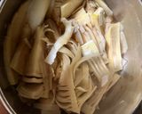 簡単　タケノコでメンマ作り作り方8写真