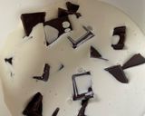 簡単チョコチーズケーキ作り方5写真