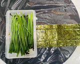 大葉と芽ネギと胡麻昆布のスパムおむすび作り方12写真