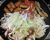 牛肉大和煮缶DE肉豆腐風作り方10写真