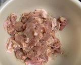 男飯。チキンのホワイトソースグラタン作り方1写真