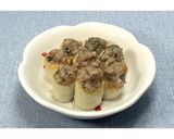 豚ひき肉と大葉のちくわの肉詰め★動画あり作り方14写真