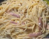 【簡単】フライパン１つカルボナーラパスタ作り方4写真