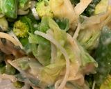 春野菜のサラダ！白味噌ドレッシング♪作り方4写真