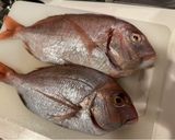 真鯛の塩釜焼き 柑橘とディルのソース作り方1写真