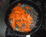 ごぼう牛肉コンニャク炒め煮♪簡単食物繊維作り方6写真