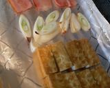 厚揚げに香ばしネギとベーコン作り方4写真