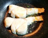 鱈のポテトサラダ　発酵玉葱、穂紫蘇の醤油漬け作り方3写真