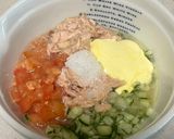 お家にあるもので♡超簡単♡ツナ冷製パスタ作り方2写真