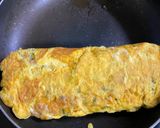 丸いフライパンでも綺麗な形の玉子焼き作り方10写真