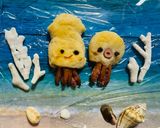 発酵なし、トースターで焼けるタコ&イカのパン作り方5写真